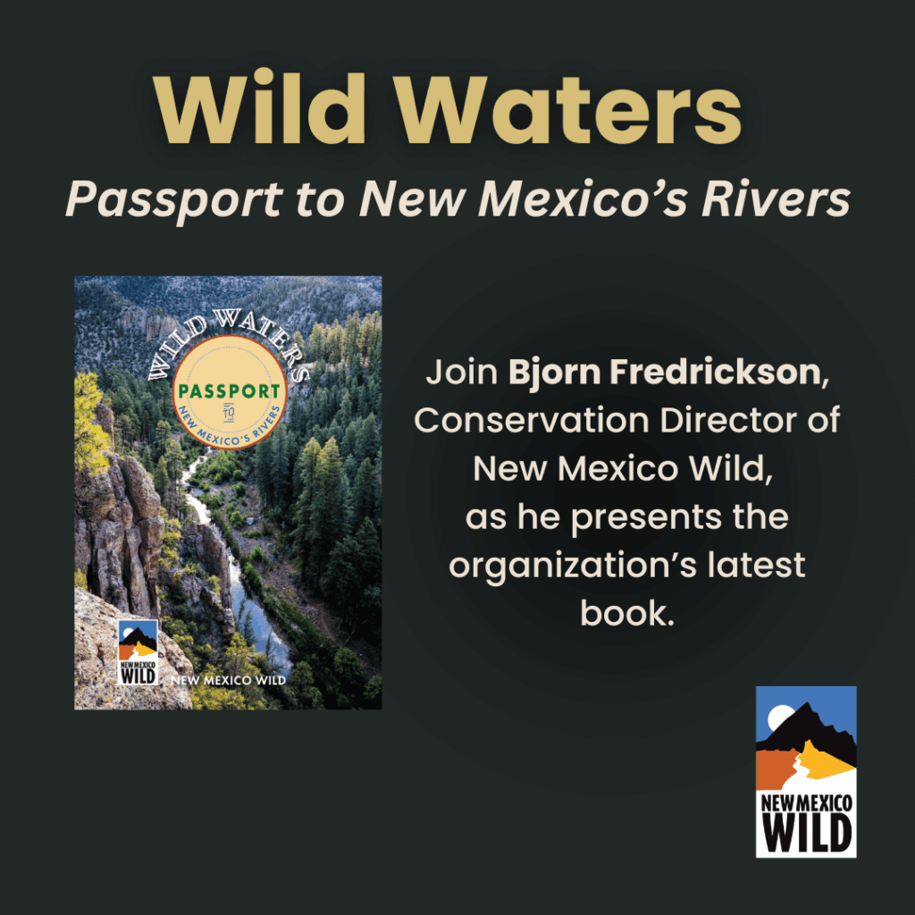 Wild Waters: Passport to New Mexico’s Rivers Book Tour – Albuquerque